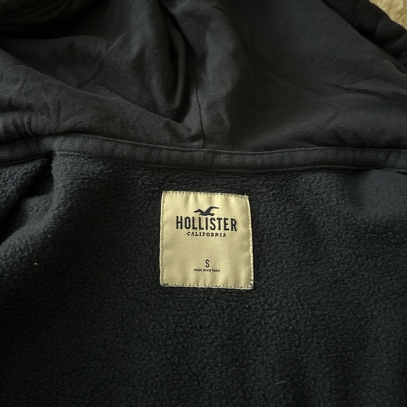Hollister Relaxed Fit Hoodie, Navy Blue, Size S - Picture 3 of 6